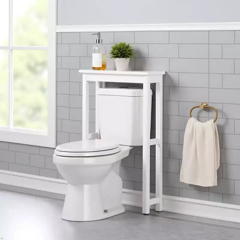 Etagere da bagno Dorset bianco sopra WC