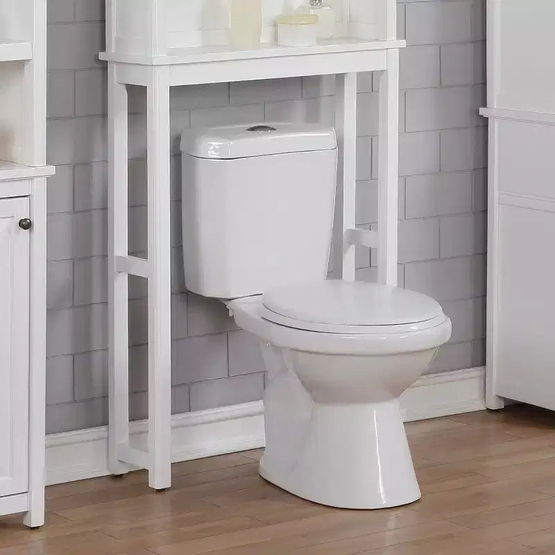 Etagere da bagno Dorset bianco sopra WC