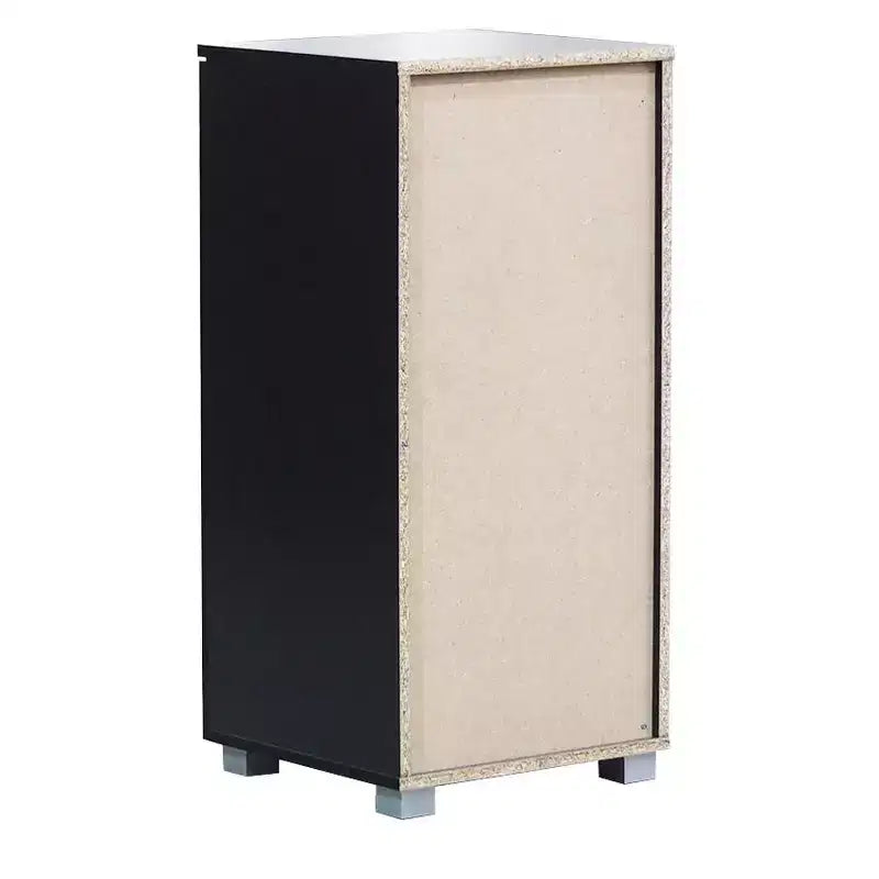 Credenza Buffet Accent con anta in vetro per soggiorno, camera da letto, cucina, ufficio e ingresso