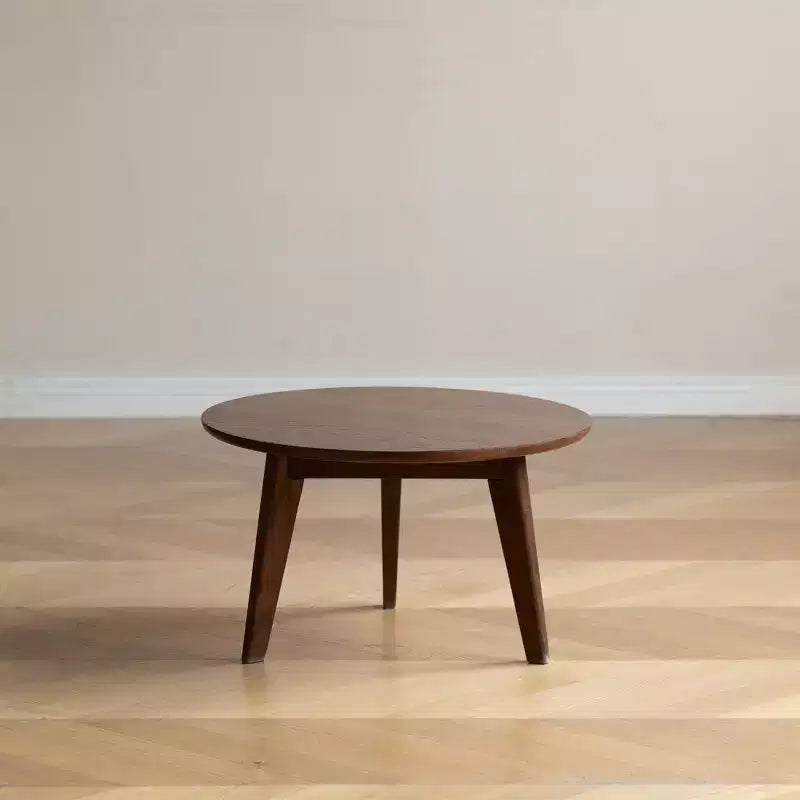 Tavolino da caffè con ripiano, piano in legno massello, Tavolino da caffè