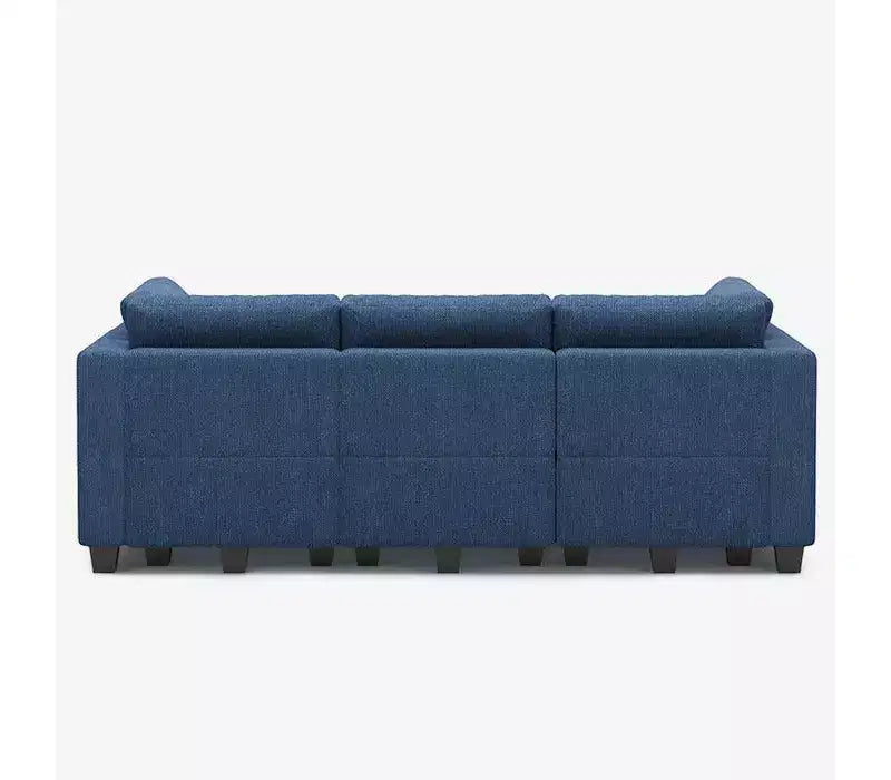 Divano letto modulare Weave con seduta contenitore (6 posti + 7 lati)