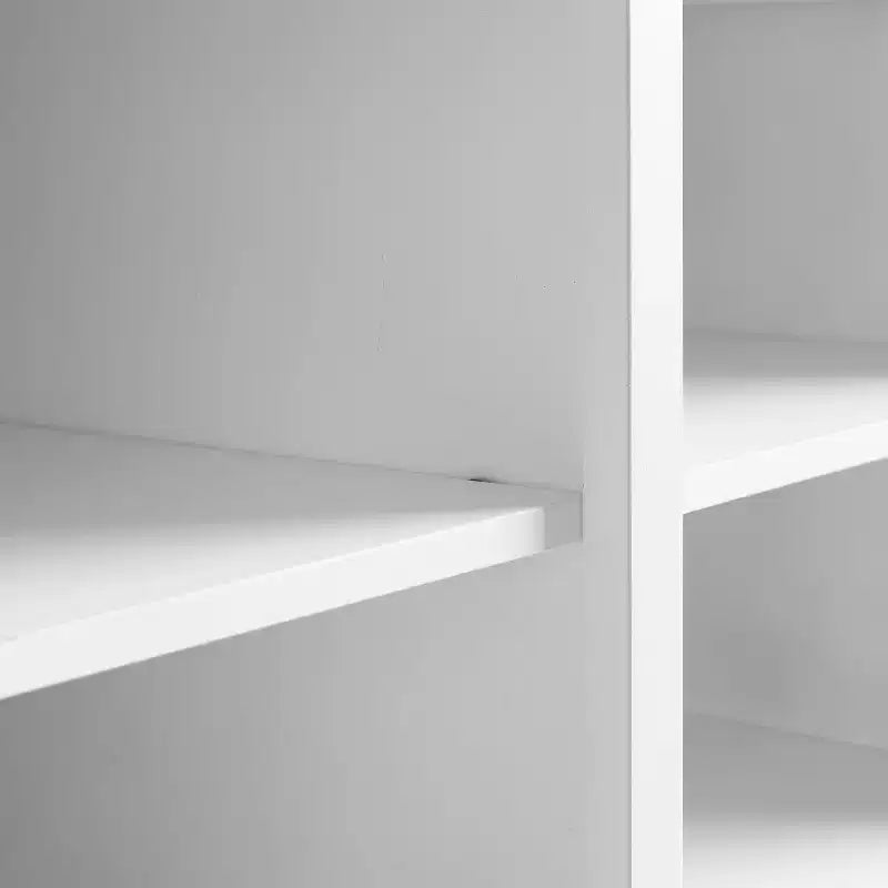 Panca Contenitore Anderson Bianca: Imbottita, Rivestimento in Lino, Stile Farmhouse
