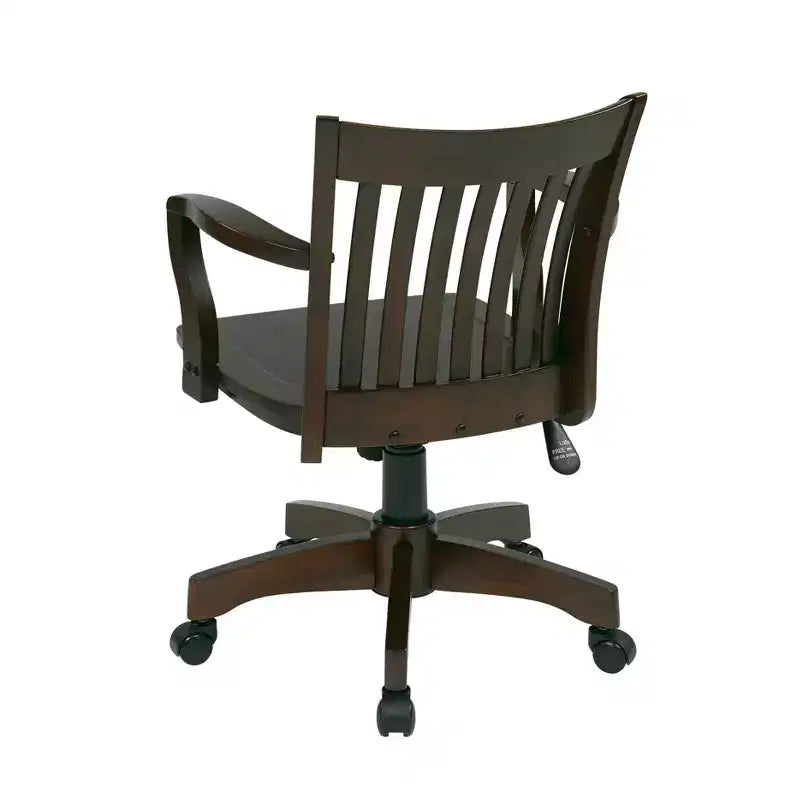 Sedia da banchiere in legno Deluxe