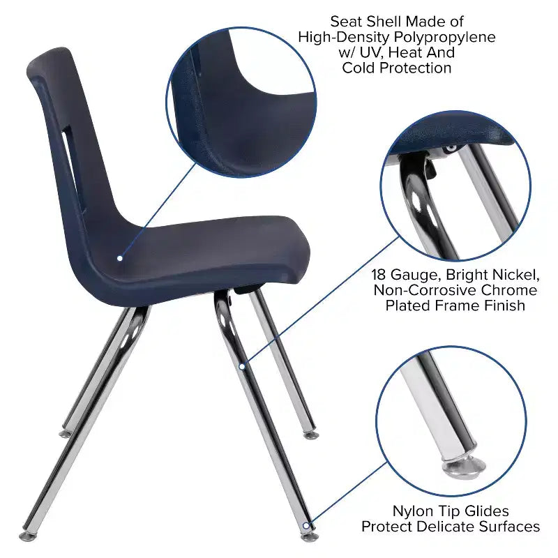 Sedia scolastica impilabile Advantage Student
