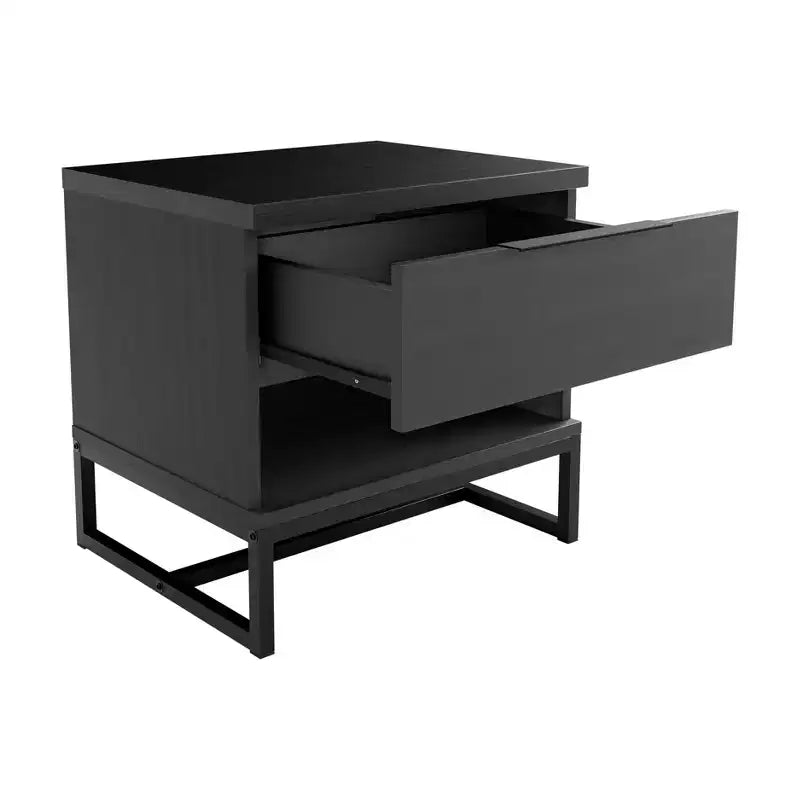 Caldwell Modern Drawer Storage Nightstand